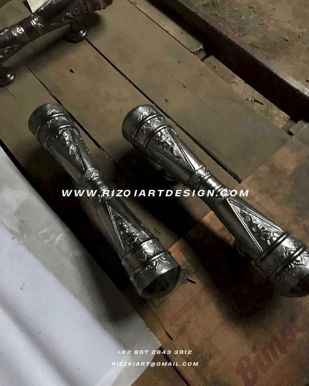 Handle Pintu Tembaga Antik