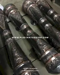 Handle Pintu Tembaga Antik