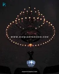 LAMPU ROBYONG TEMBAGA KLASIK ANTIK