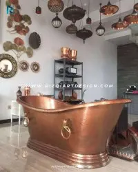 Bak Mandi Tembaga Antik