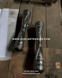 Handle Pintu Tembaga Antik