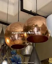 Pilihan Interior Lampu Gantung Minimalis Tembaga