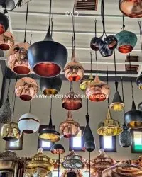 Lampu Gantung Tembaga Kuningan