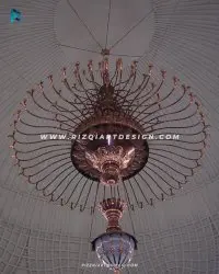 LAMPU ROBYONG TEMBAGA KLASIK ANTIK