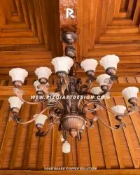 Lampu Robyong tembaga Tradisional